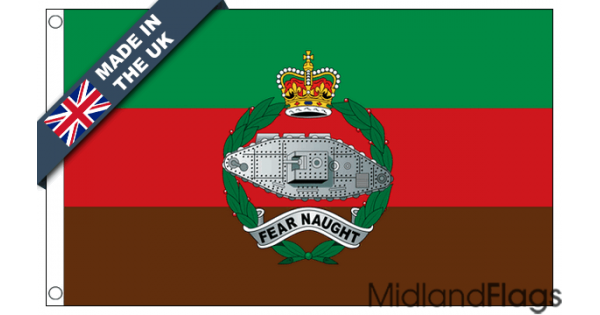 Royal Tank Regiment Flags Made In The Uk At Midland Flags